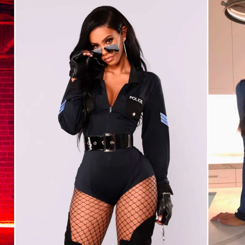 You Better Behave police outfit - Navy Blue